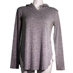 Aerie American Eagle Gray Pullover Lightweight Hoodie sz m